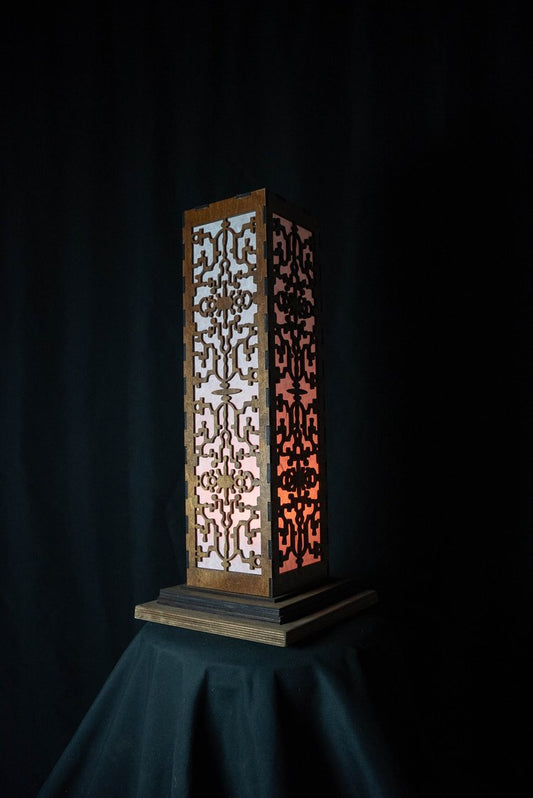 Shipibo Style Lamp